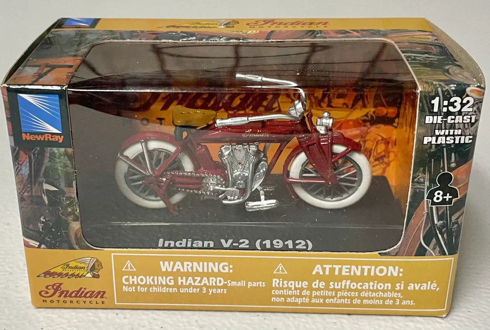 New Ray Indian V-2 1912 Red