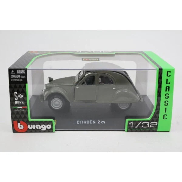 Bburago Citroen 2 CV 1952 Grey Classic