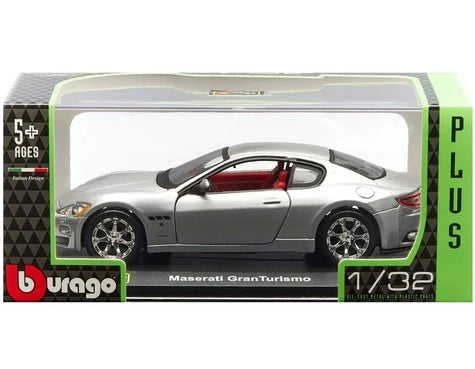 Bburago Maserati GranTurismo Silver Plus