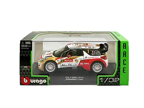 Bburago Citroen DS 3 WRC Sebastien Loeb 2013 Multicolor Race