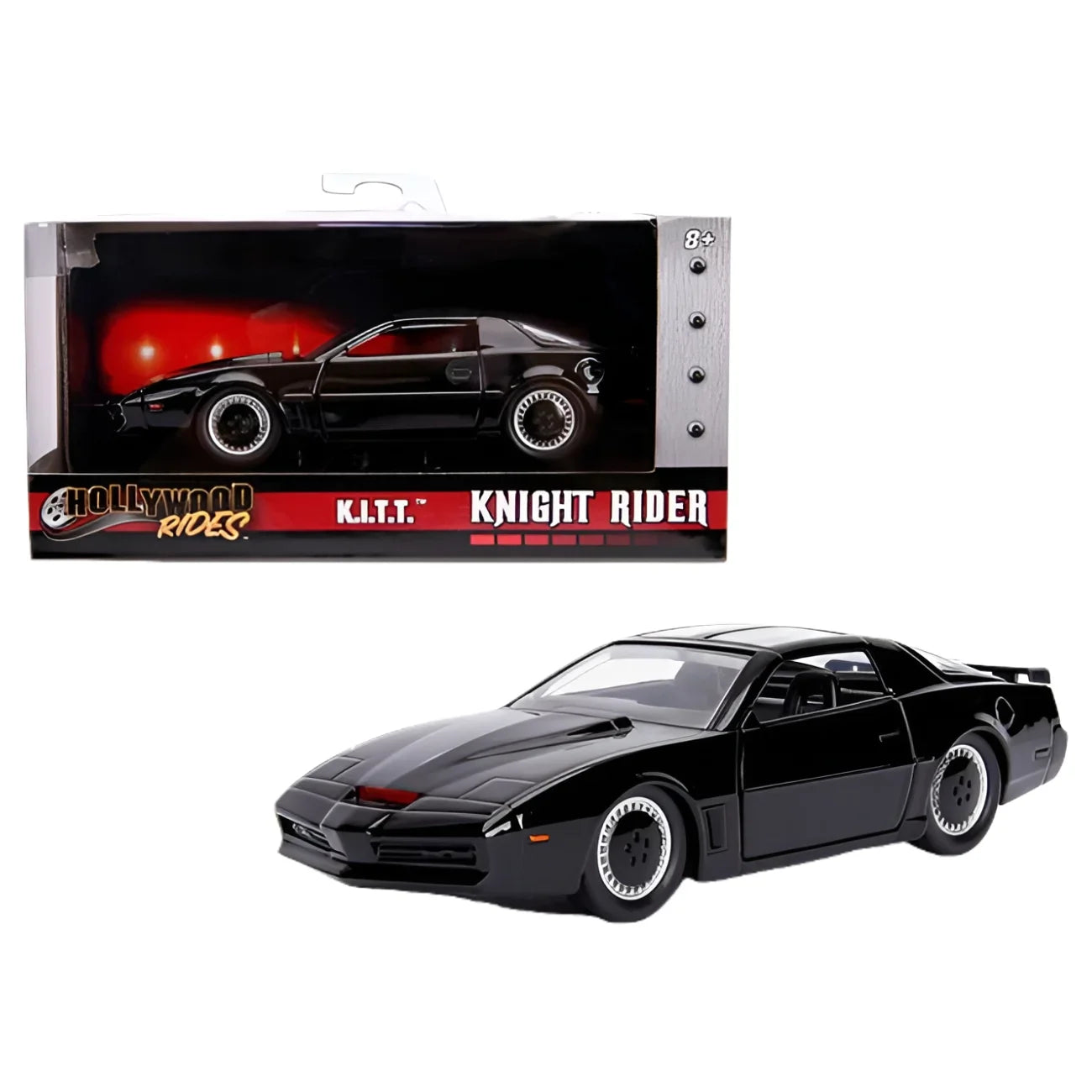 Jada Pontiac Knight Rider K.I.T.T. Black Hollywood Rides