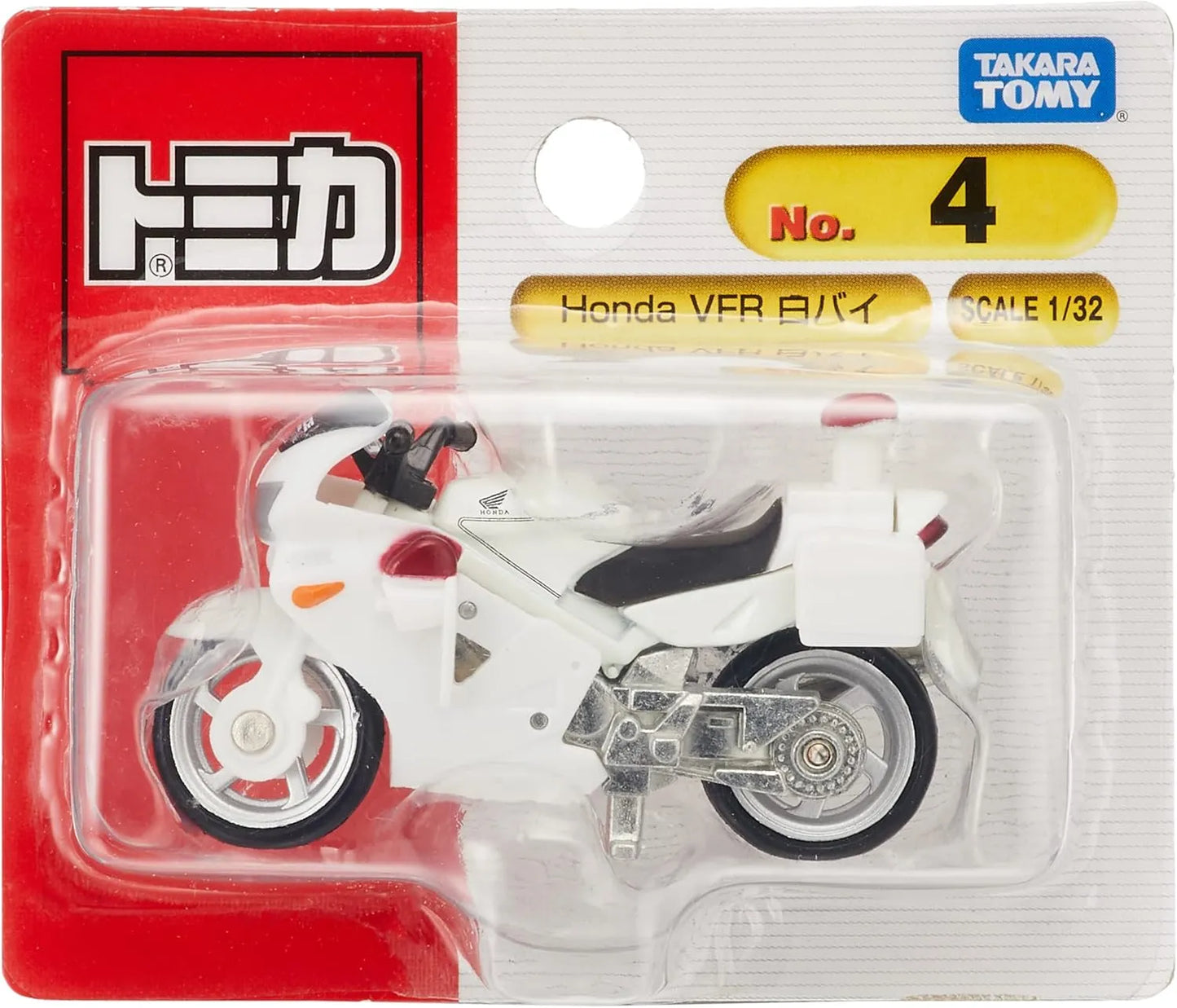 Tomy Takara Honda VFR 800 Motorcycle White 4