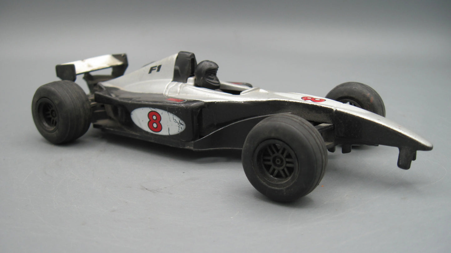New Ray F1 Racing Car Black & Silver