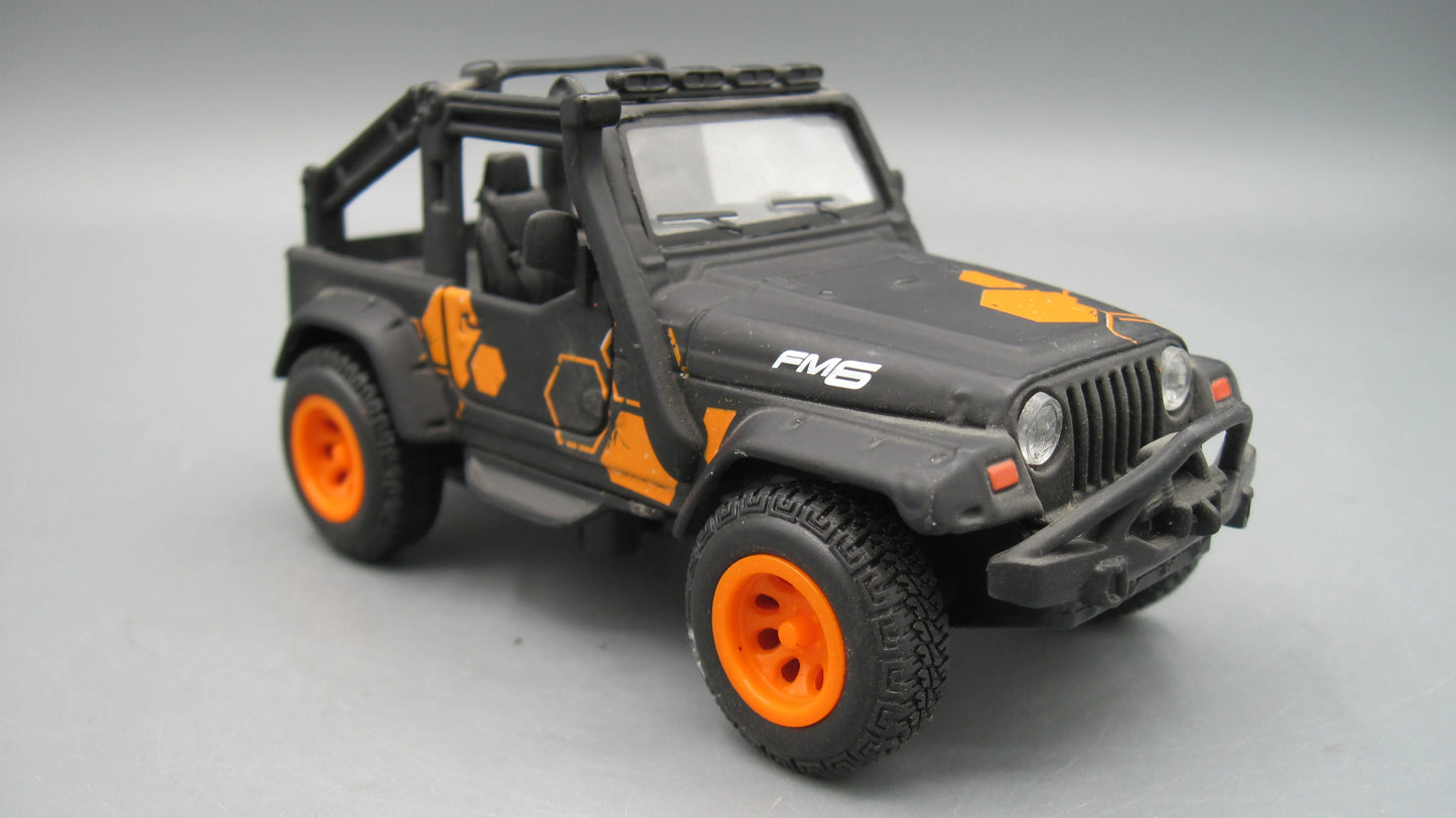 Maisto Jeep Wrangler Rubicon 2003 Black