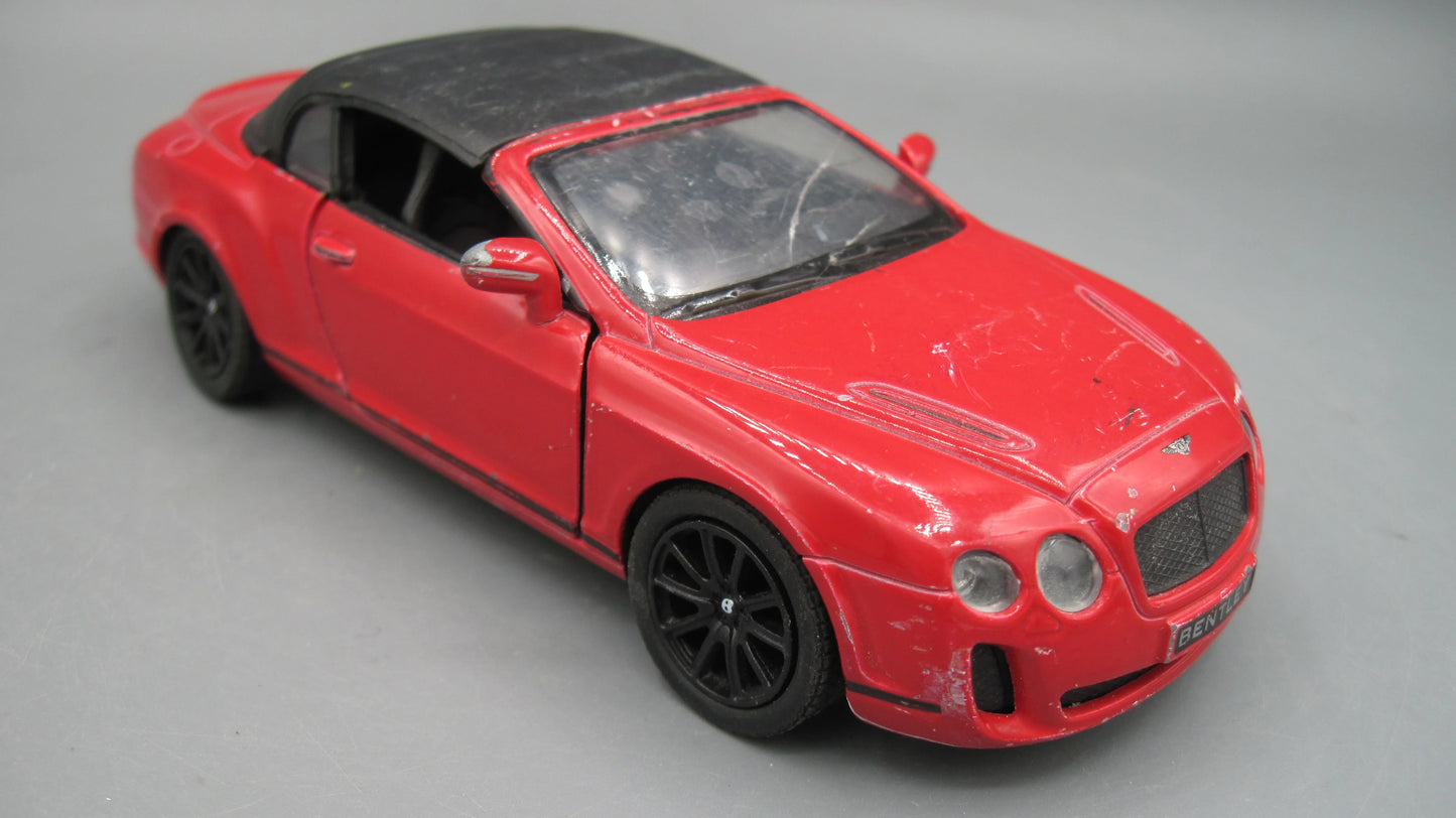 Kinsmart Bentlay Supersports Convertible 2010 Red