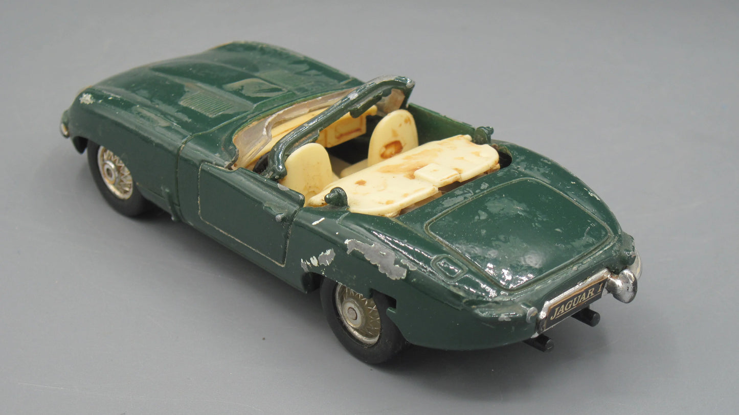 MC Toy Jaguar E Cabriolet Green