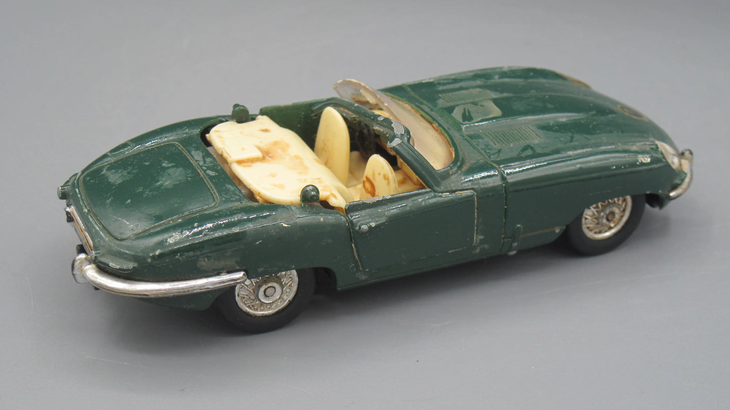 MC Toy Jaguar E Cabriolet Green