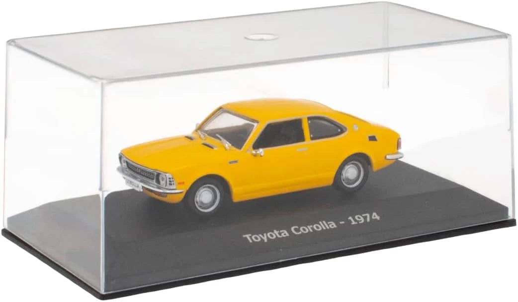 Altaya Toyota Corolla 1974 Yellow Unforgettable Cars