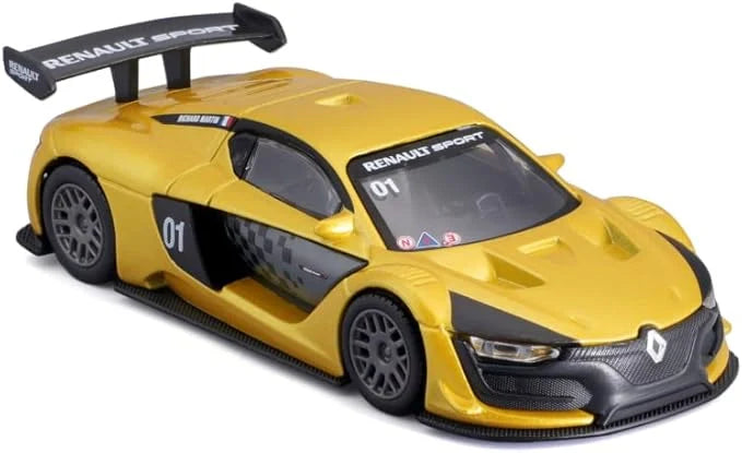 Bburago Renault Sport R.S.01 Yellow Race