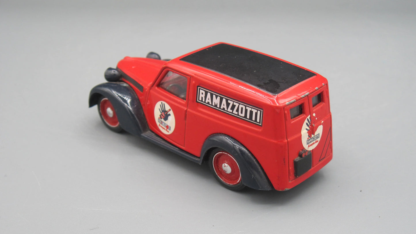 Brumm Fiat 1100E Furgone Ramazzotti Red