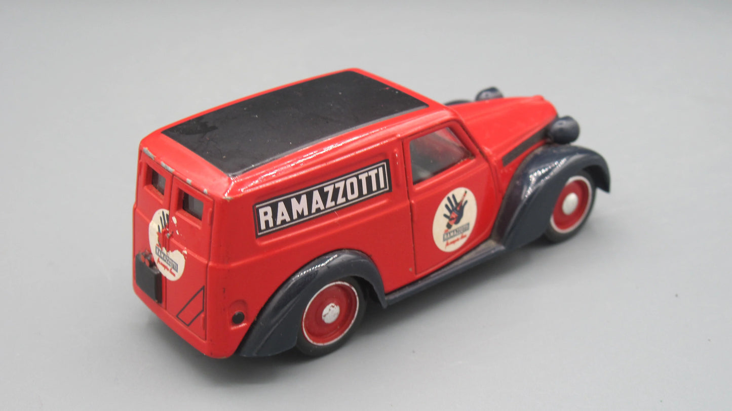 Brumm Fiat 1100E Furgone Ramazzotti Red