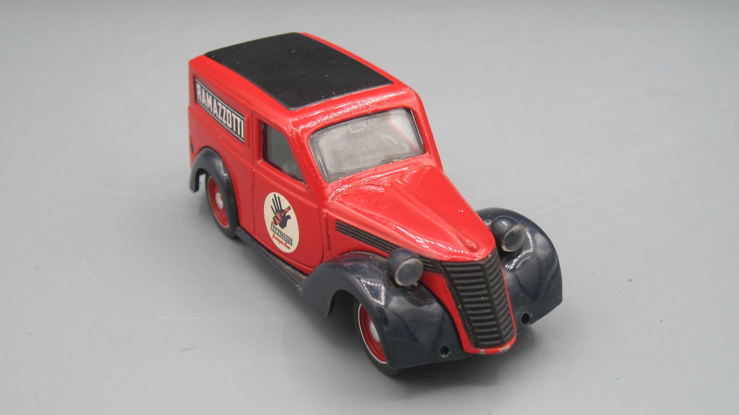 Brumm Fiat 1100E Furgone Ramazzotti Red