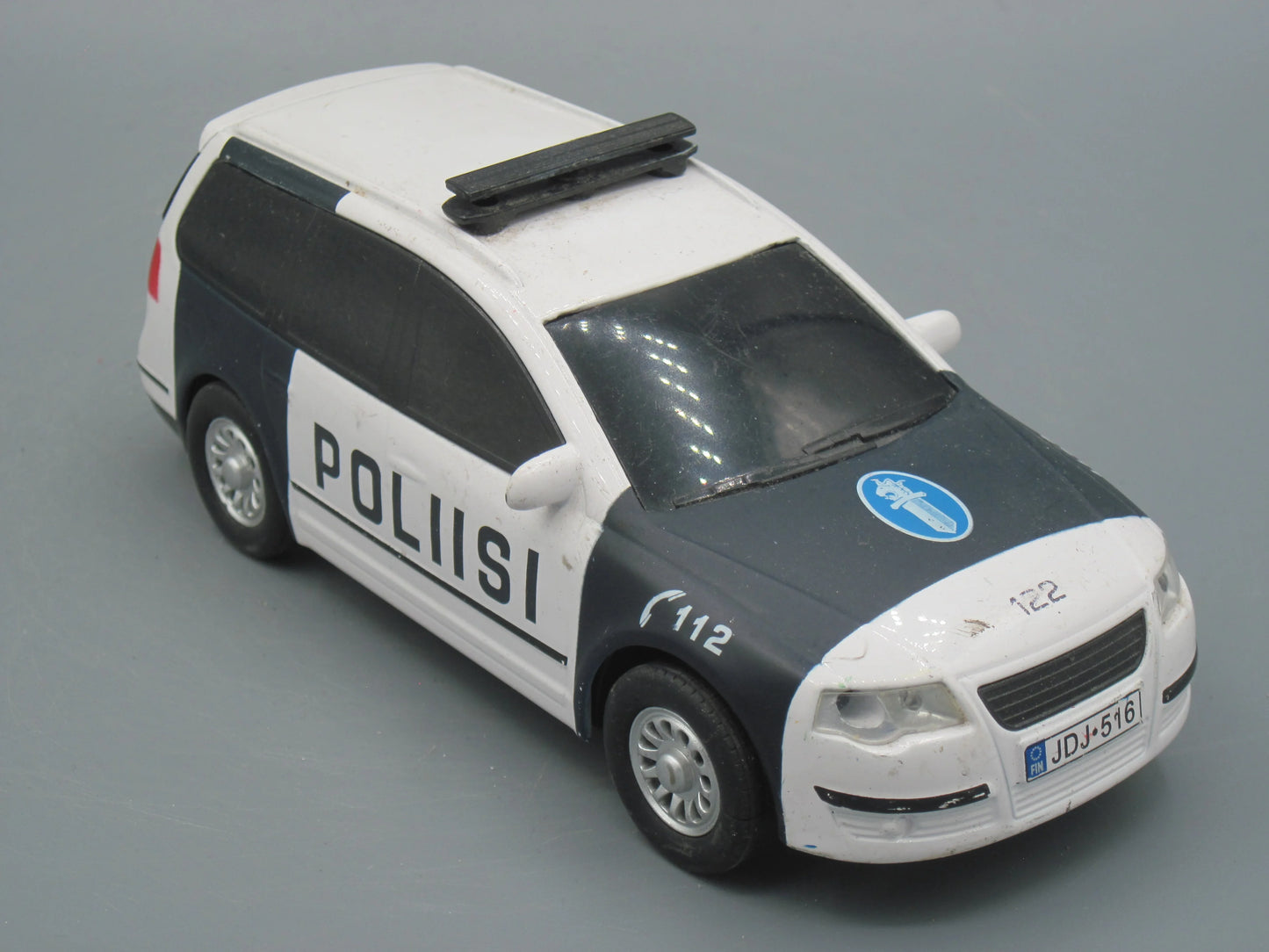 Cararama Polis Car White