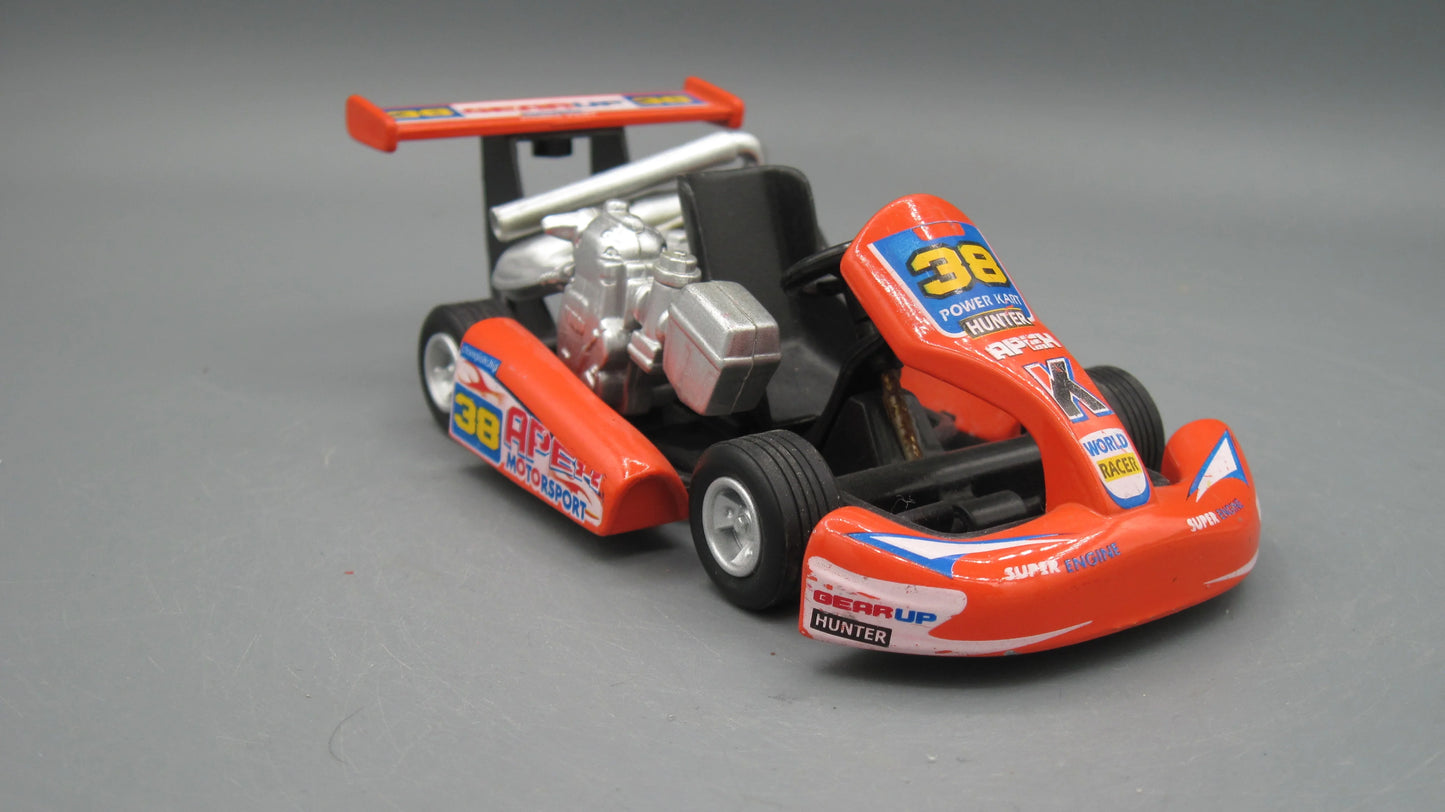 Kinsfun Go Kart # 38 KS 5102 Orange