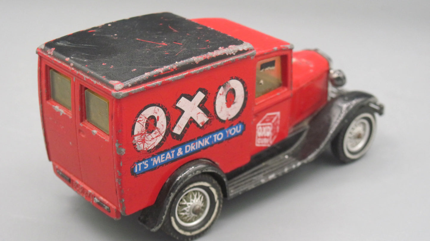 Matchbox Ford Model 'A' Red OXO Cube