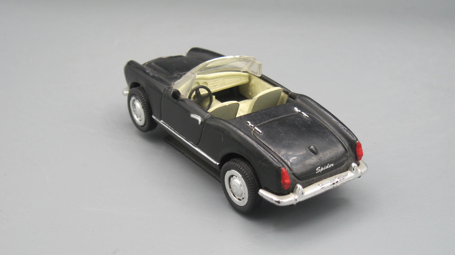 New-Ray Alfa Romeo Giulietta Spider 1600cc 1962 Black