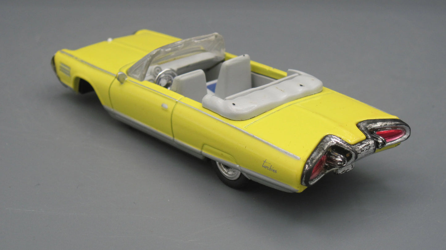 New-Ray Chrysler Turbine Car 1964 Yellow