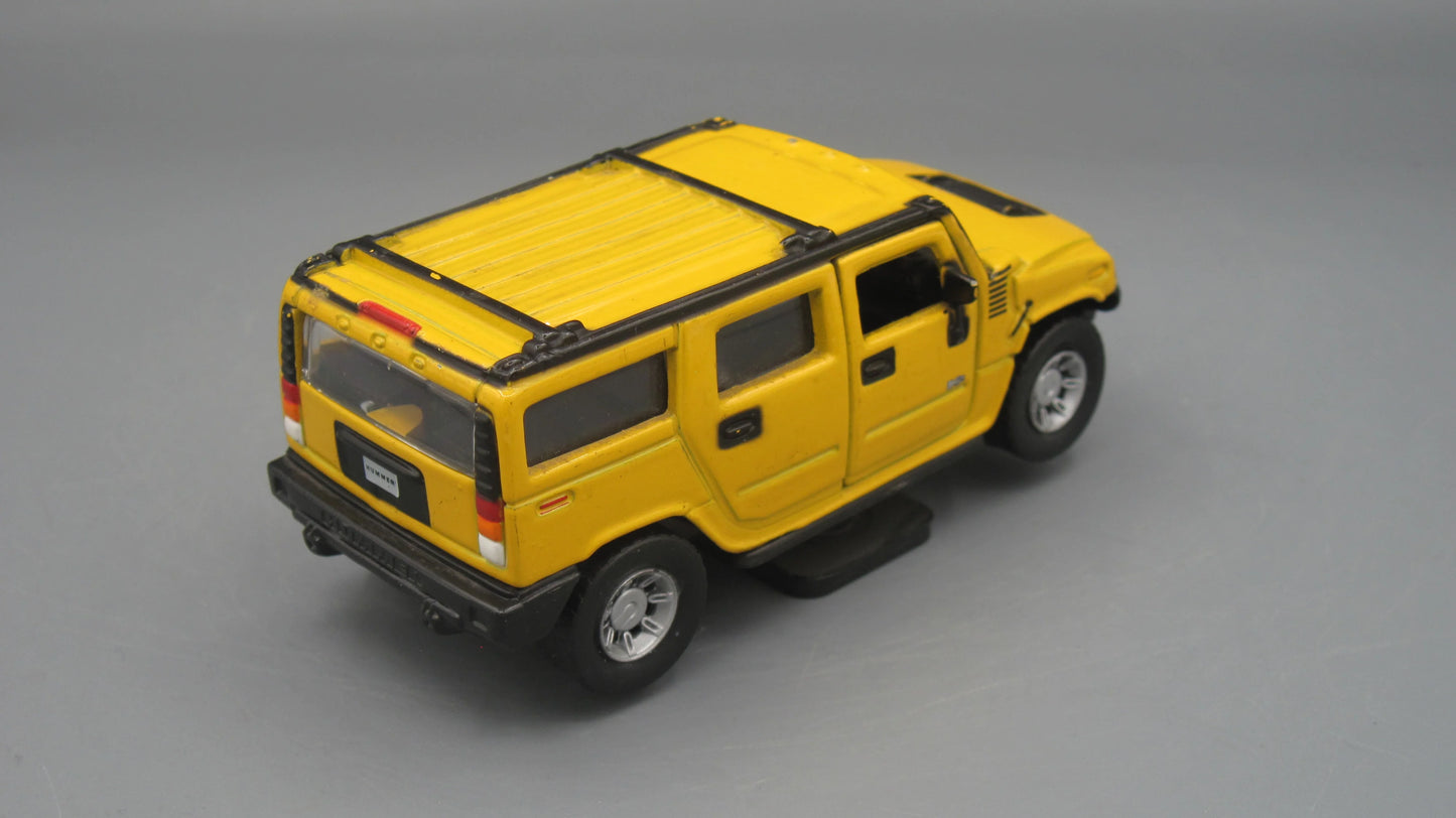 Maisto GM Hummer H2 SUV Yellow