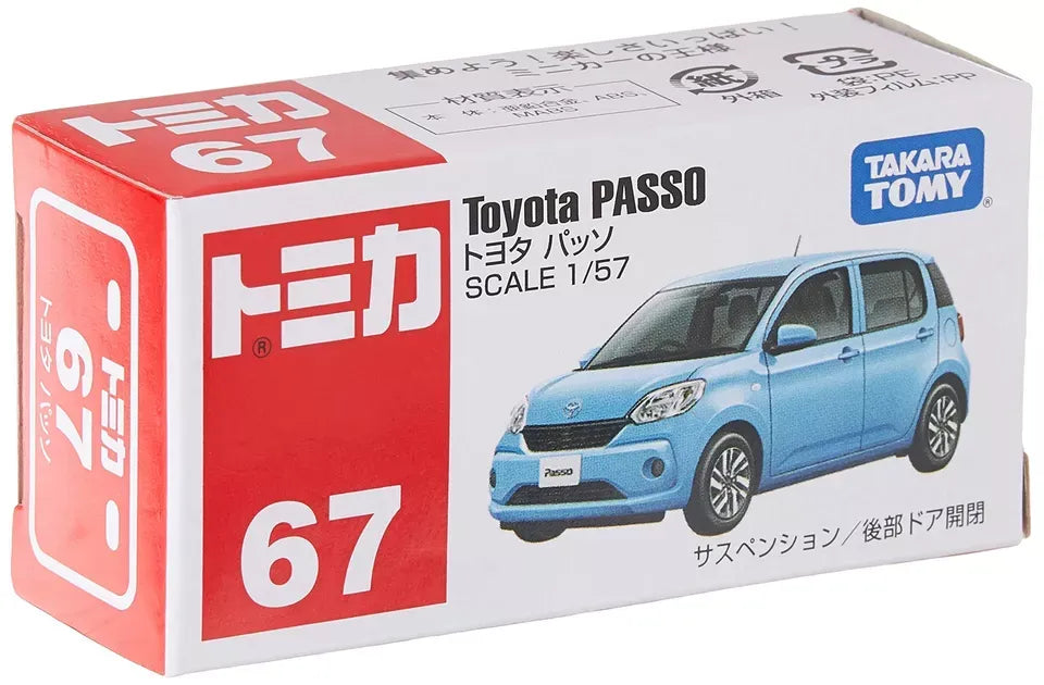 Tomy Takara Toyota Passo Blue 67