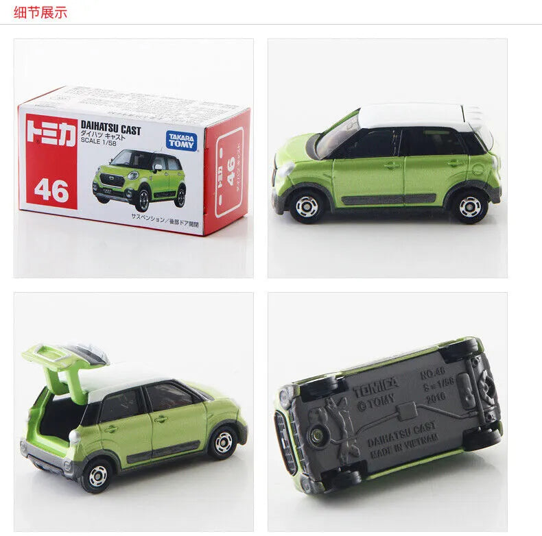 Tomy Takara Daihatsu Daihatsu Cast Green, Black 46