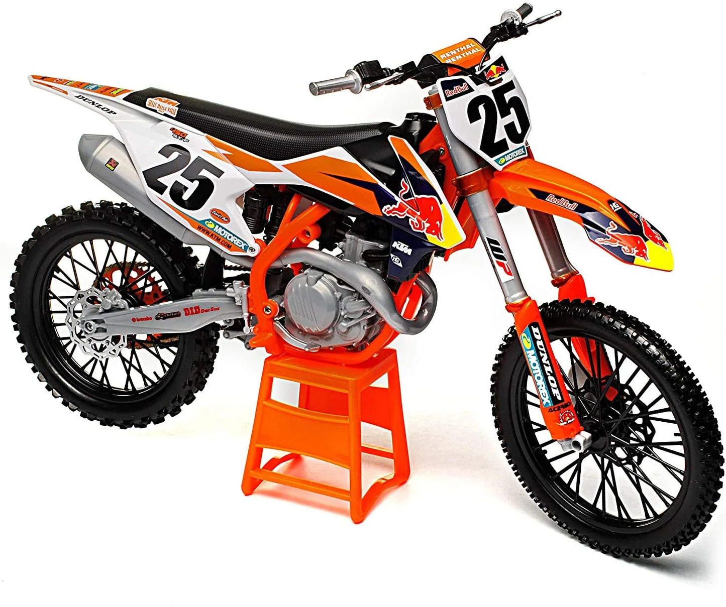 Maisto Red Bull Edition KTM 450 SX-F #25 White, Black Marvin Musquin