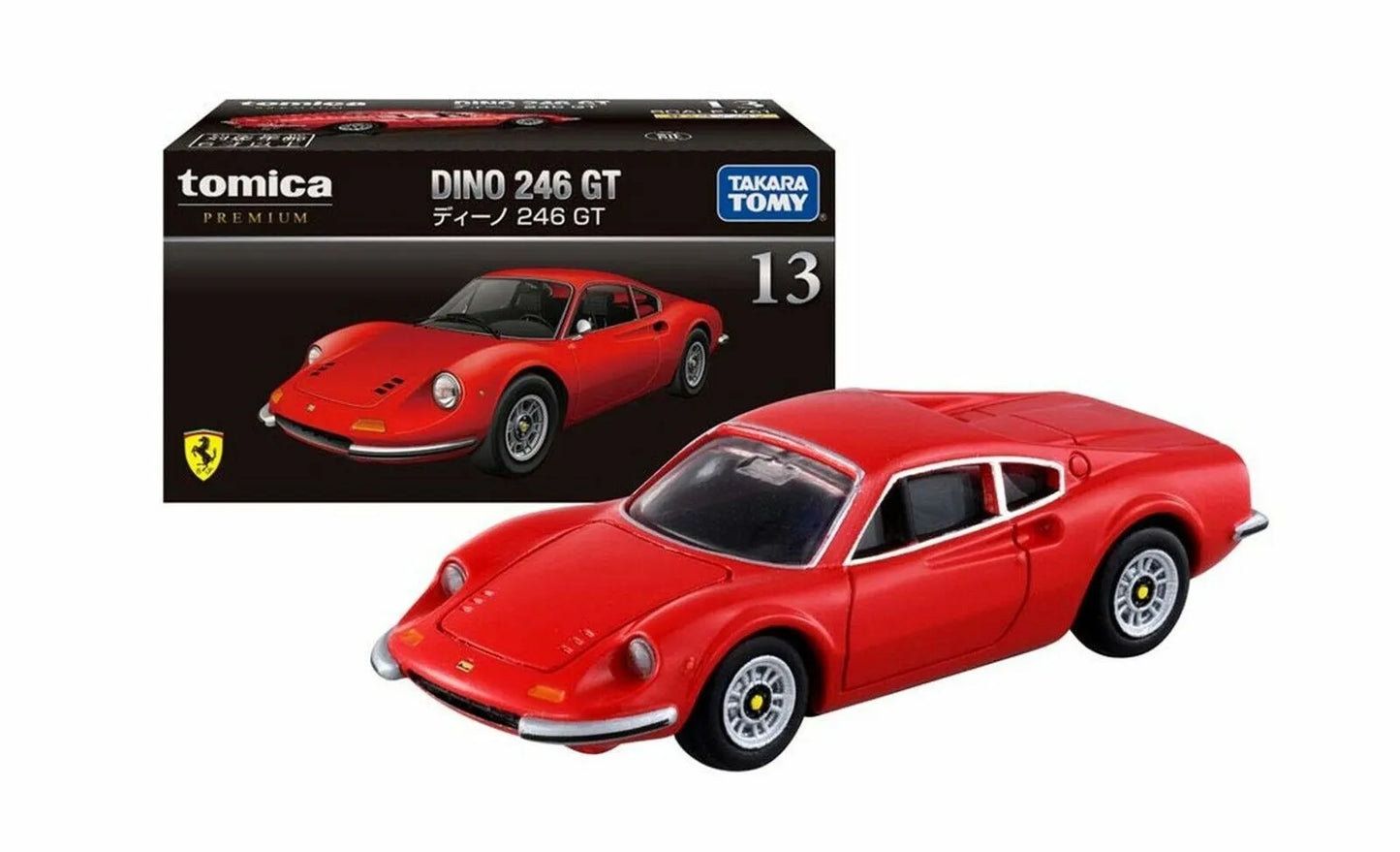 Tomy Premium Edition Ferrari Dino 246 GT Red 13