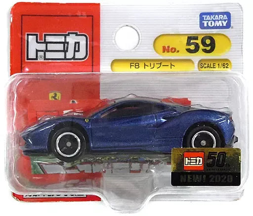 Tomy Takara Ferrari F8 Tributo 2019 Blue 59
