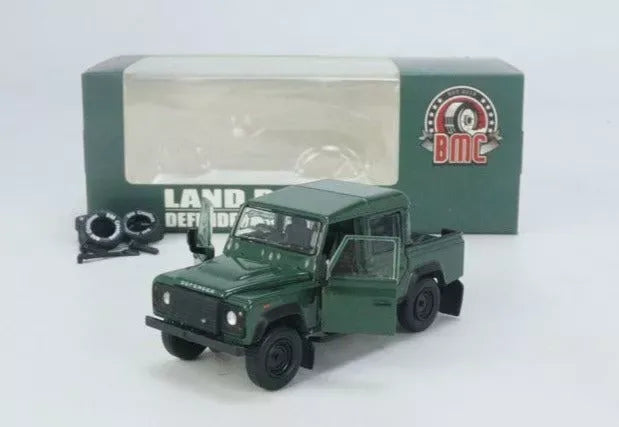 BMC Vintage Edition Land Rover Defander 110 Pick Up Green