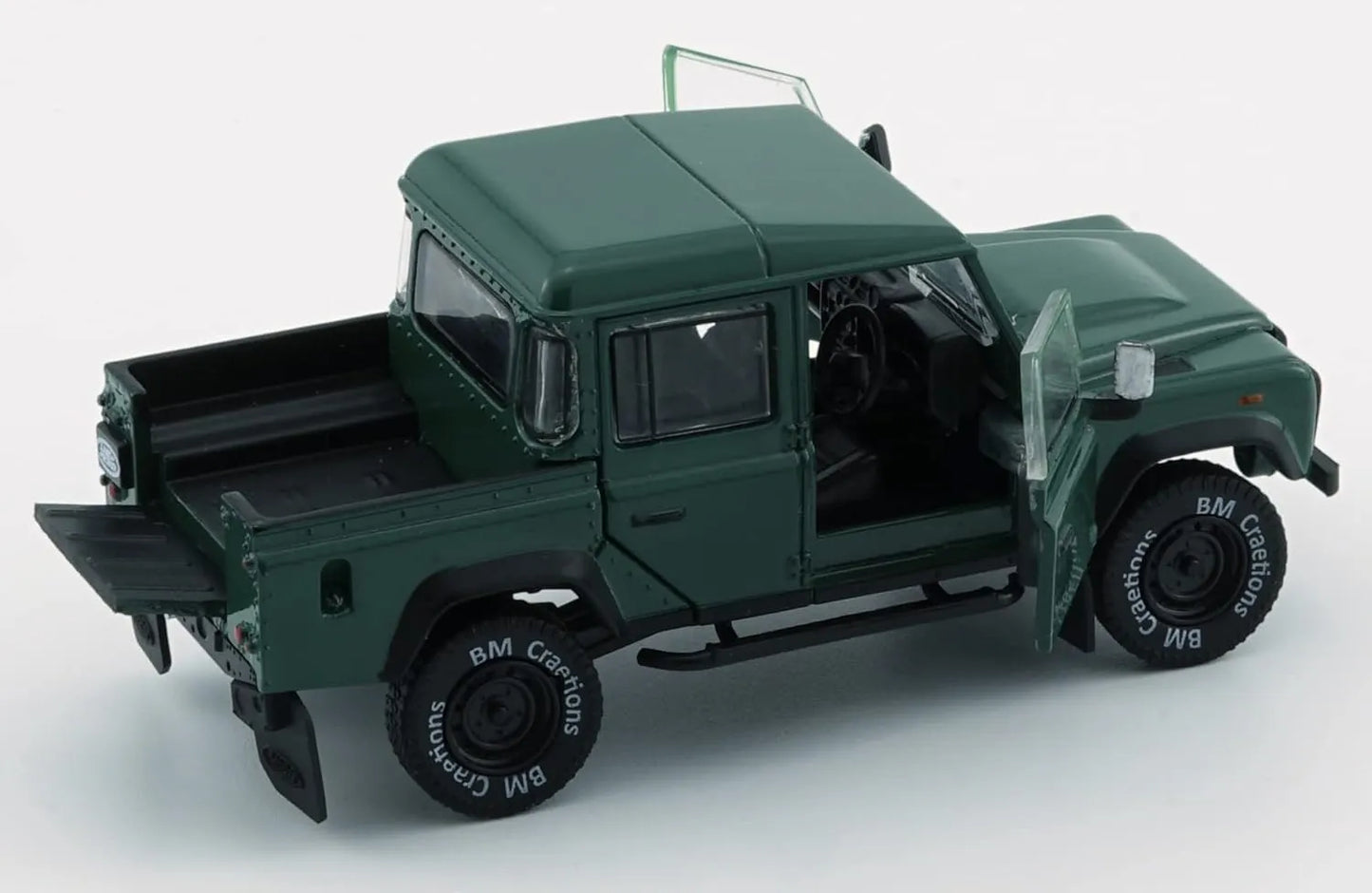 BMC Vintage Edition Land Rover Defander 110 Pick Up Green