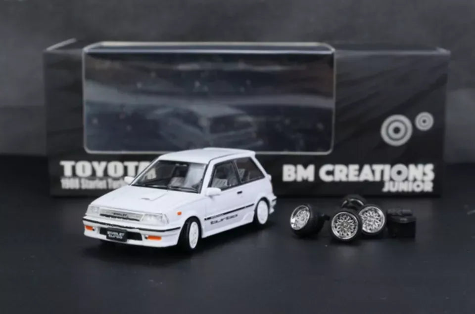 BMC Junior Toyota Starlet Turbo-S EP71 1988 White