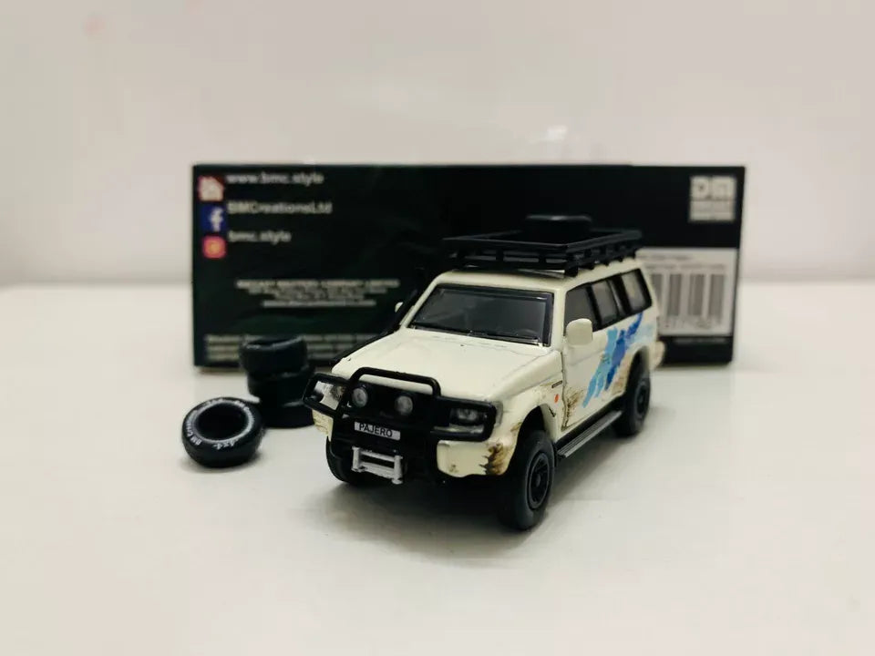 BMC Mitsubishi Pajero - 2Gen White Super Exceed