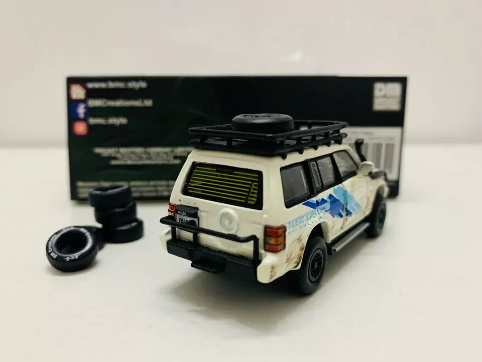 BMC Mitsubishi Pajero - 2Gen White Super Exceed