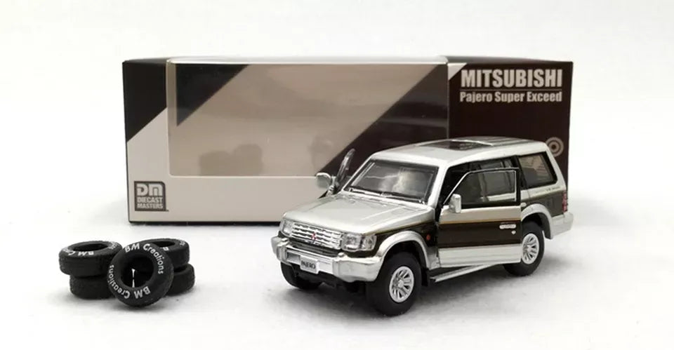 BMC Mitsubishi Pajero - 2Gen Silver, Red Super Exceed