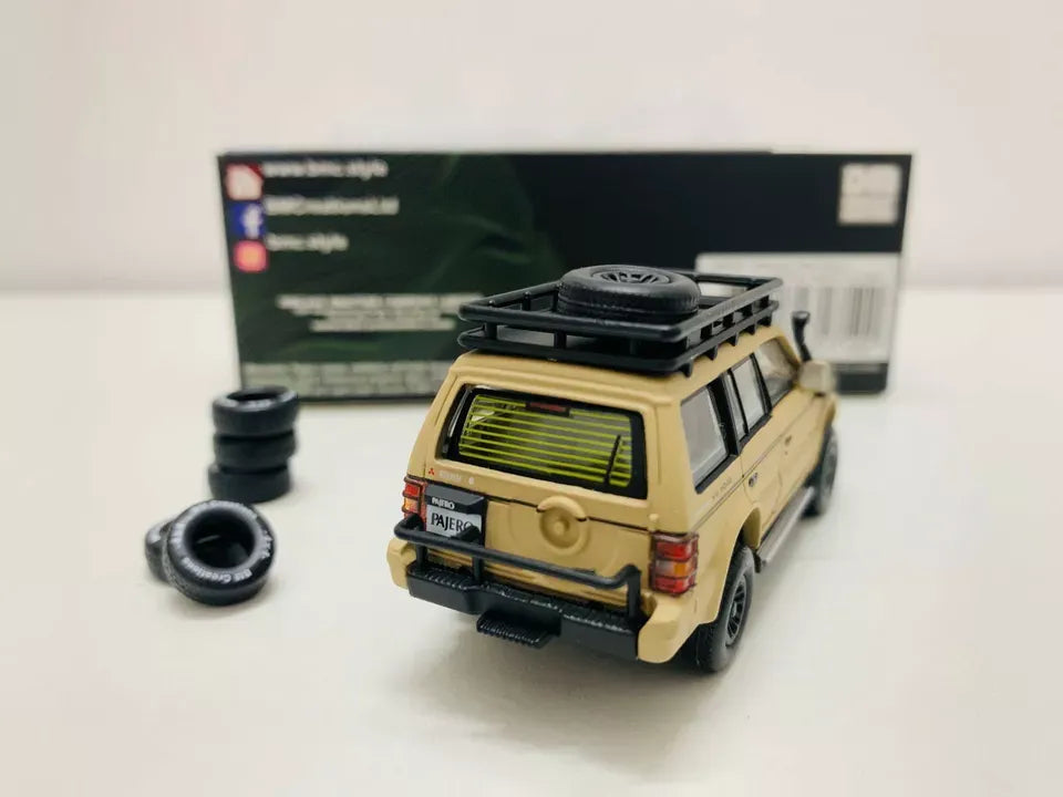 BMC Limited Edition Mitsubishi Pajero - 2Gen Ivory Jungle Pack