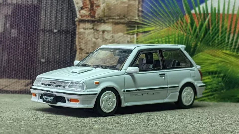 BMC Toyota Starlet Turbo-S EP71 1988 White