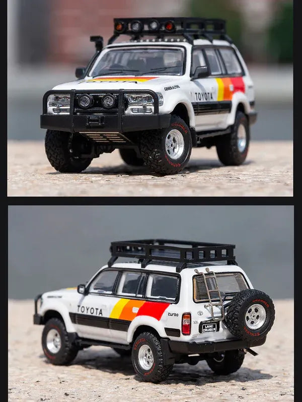 GCD Gaincorp Toyota Land Cruiser 80 White, Black 81