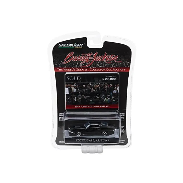 Green light Limited Edition Ford Mustang Boss 429 1969 Black Bennet Jackson Scottsdale