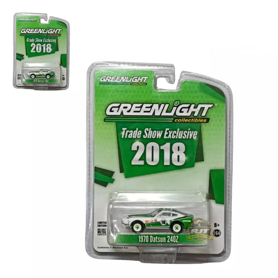 Green light Datsun 240 Z 1970 White, Green Trade show exclusive