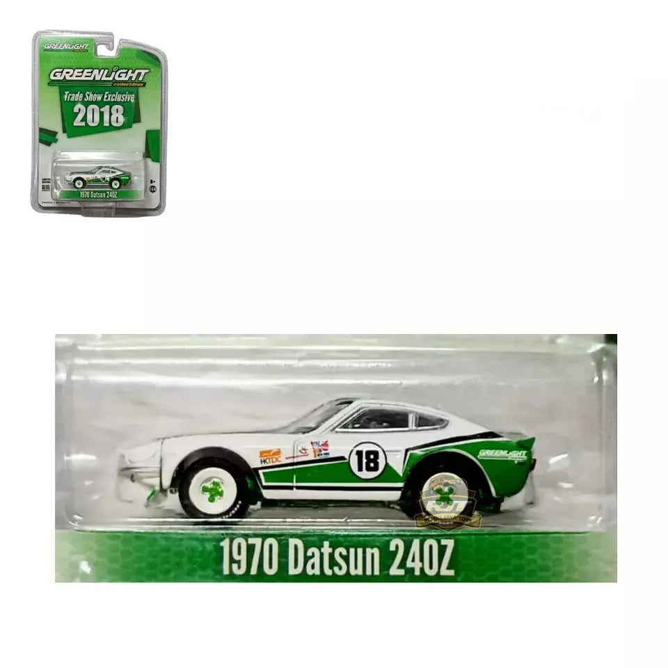 Green light Datsun 240 Z 1970 White, Green Trade show exclusive