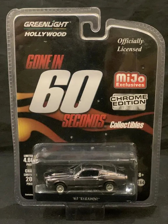 Green light Hollywood Edition Mustang - Elenoir 1967 Silver Gone in 60 Seconds