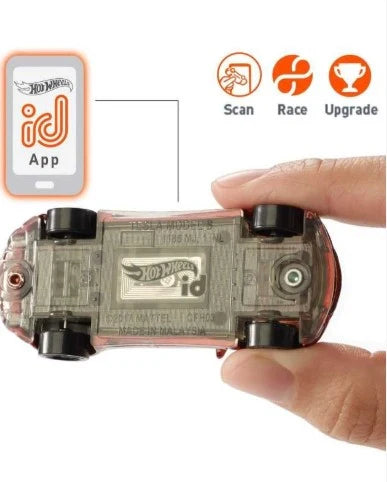 Hotwheels Factory Fresh Tesla Model S - Includes NFC Scan Chip Red Hotwheels ID - NFC