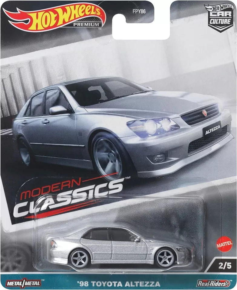 Hot Wheels Premiere Edition Toyota Altezza 1998 Grey