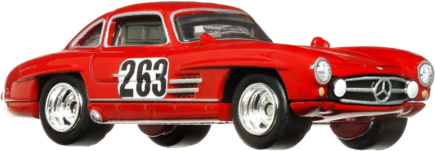 Hot Wheels Premiere Edition Mercedes Benz 300 SL Red Jay Leno's Garage