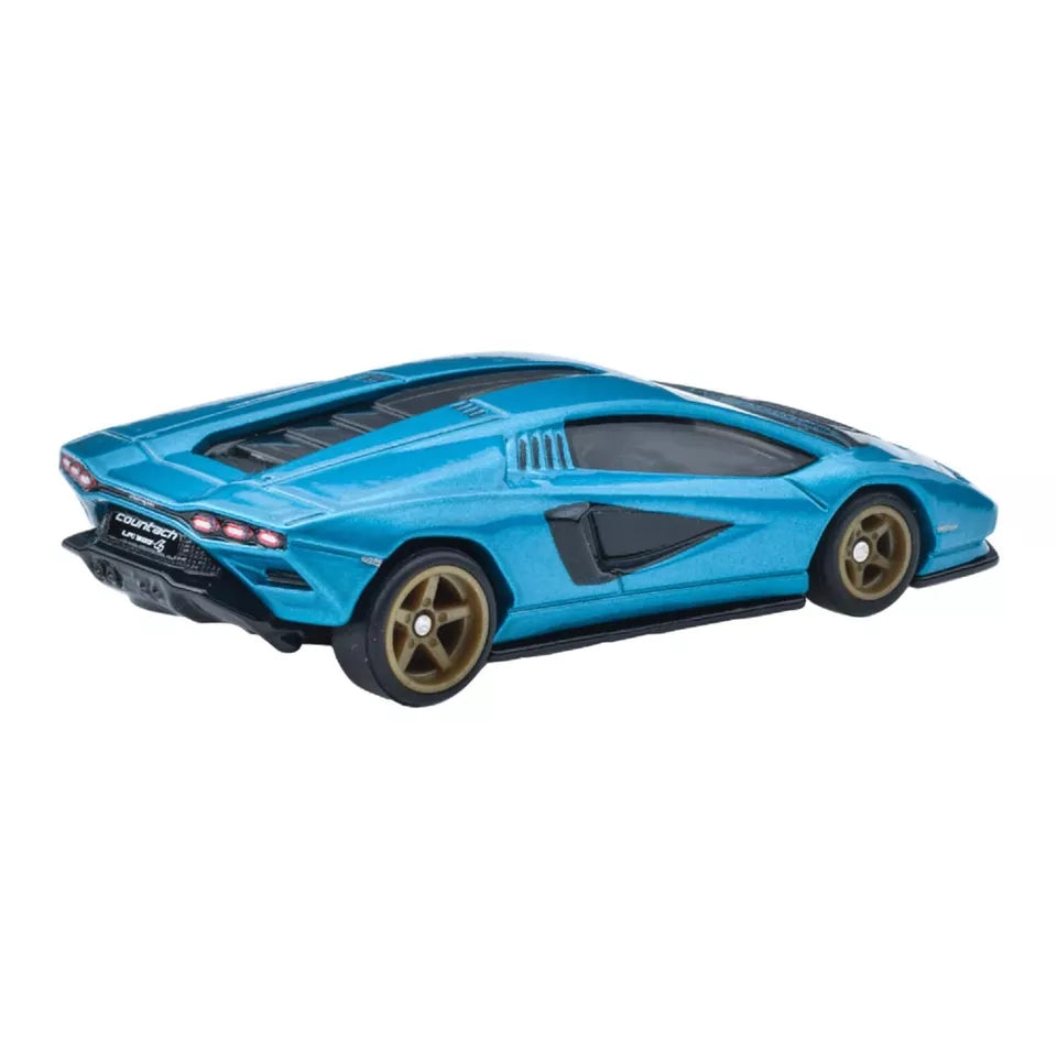 Hot Wheels Premiere Edition Lamborghini Countach LPI 800-4 Blue