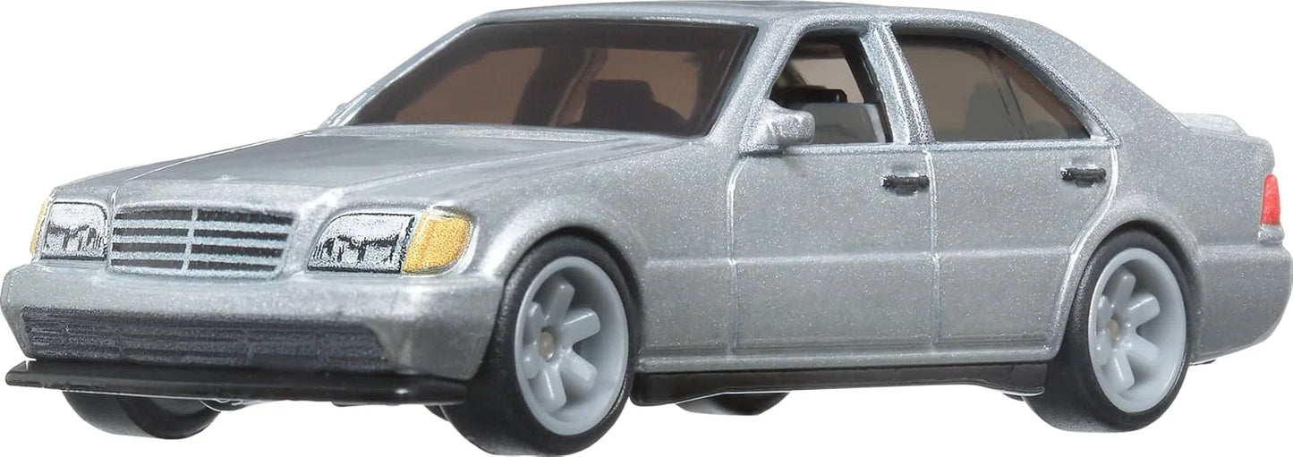 Hot Wheels Premiere Edition Mercedes Benz 500 SEL Gray FNTF