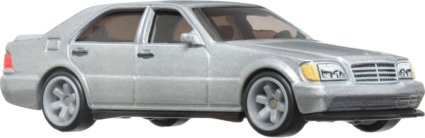 Hot Wheels Premiere Edition Mercedes Benz 500 SEL Gray FNTF