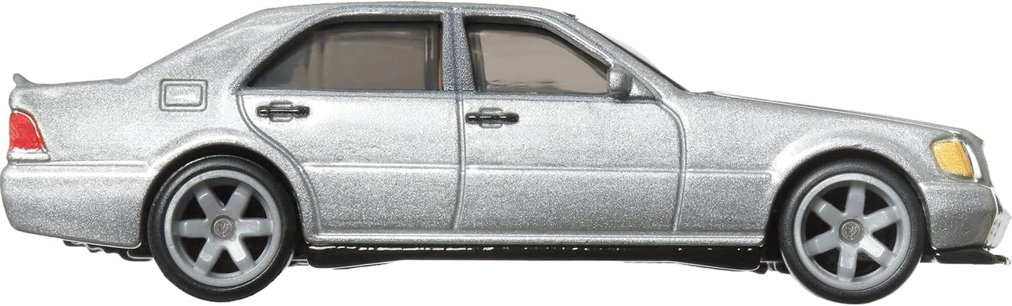 Hot Wheels Premiere Edition Mercedes Benz 500 SEL Gray FNTF