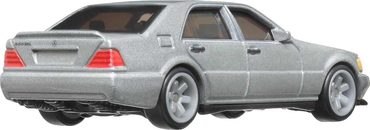 Hot Wheels Premiere Edition Mercedes Benz 500 SEL Gray FNTF