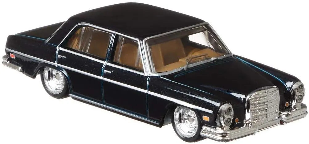 Hot Wheels Premium Edition Mercedes Benz 280 SEL 1972 Black