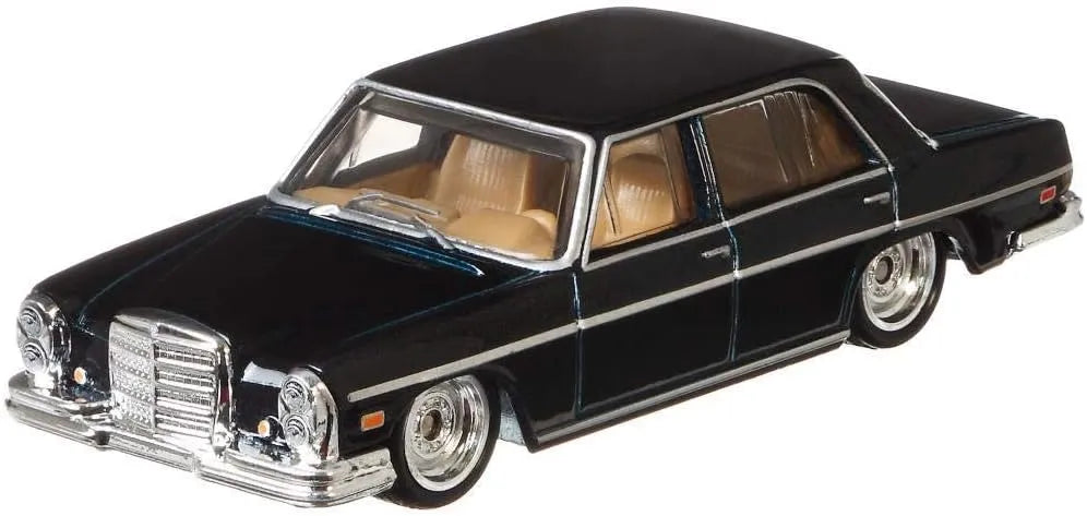 Hot Wheels Premium Edition Mercedes Benz 280 SEL 1972 Black